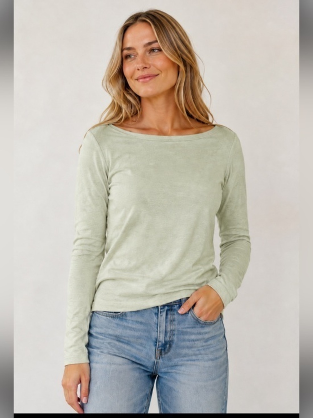 Earthy green neutral vintage Tommy Bahama silk blend Cream Long Sleeve Shirt